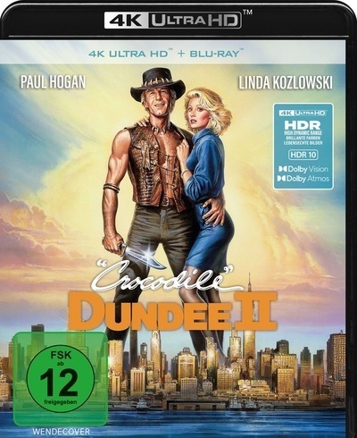 Крокодил Данди 2 / Crocodile Dundee II (1988) WEB-DL [H.265/2160p] [4K, HDR10+, Dolby Vision Profile 8.1, 10-bit]