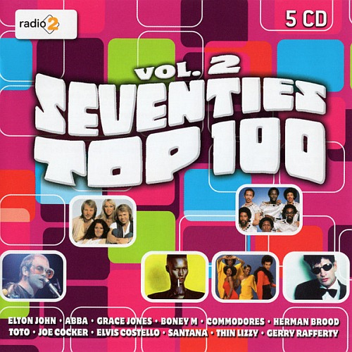 VA - Seventies Top 100 Vol. 2 (2007) 5 x CD, Compilation, Remastered [FLAC|Lossless|tracks + .cue] <Electronic, Rock, Pop>