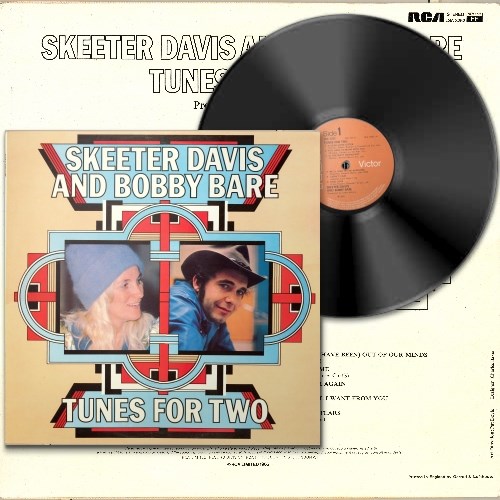 Skeeter Davis and Bobby Bare - Tunes For Two (1965) [FLAC 2.0|192/24|image +.cue|Vinyl-Rip] <Folk, Country>