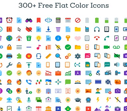Иконки - Icons8 - 300+ Free Flat Color Icons [PNG, PDF, SVG]