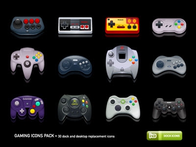Иконки - Gaming Icons Pack [ICNS, ICO, PNG]