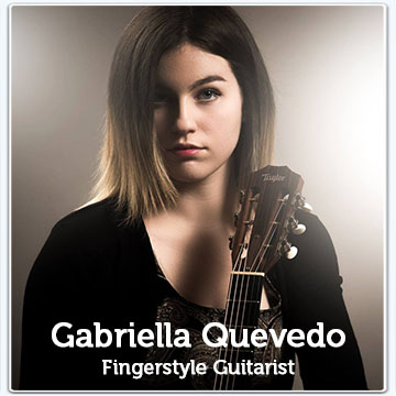 Gabriella Quevedo - Fingerstyle Guitarist (2014-2021) WEBRip [H.264/1080p-LQ] <Acoustic, Pop>