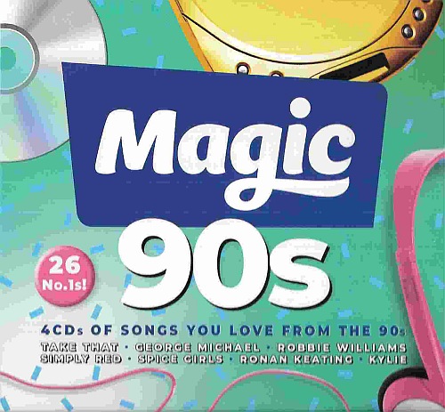 VA - Magic 90s (2019) 4 x CD, Compilation [FLAC|Lossless|tracks + .cue] <Pop, Rock>