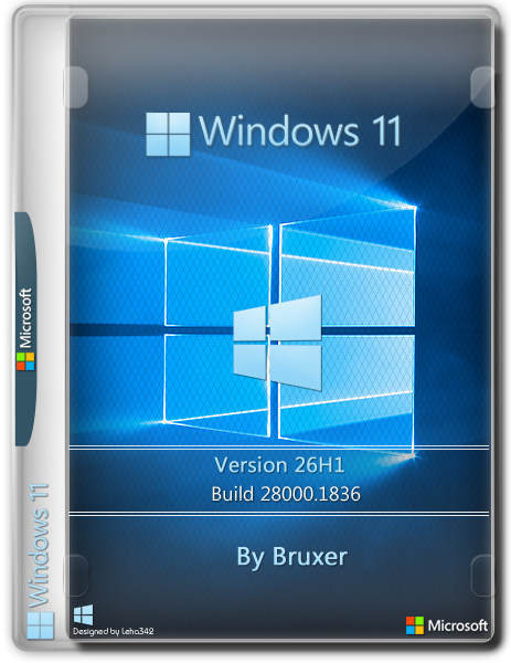 Windows 11 26H1 (28000.1836) x64 by Bruxer [Ru]