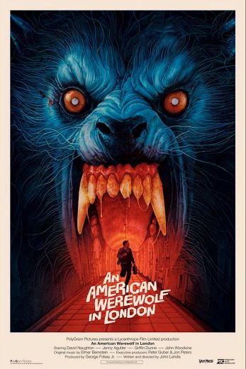 Американский оборотень в Лондоне / An American Werewolf in London (1981) BDRip [H.264/1440p] [hand made Upscale AI]