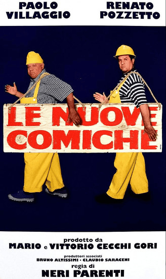 Комики 3 / Le nuove comiche (1994) DVDRip [AV1/2160p] [4K, SDR, 10-bit] [hand made Upscale AI]