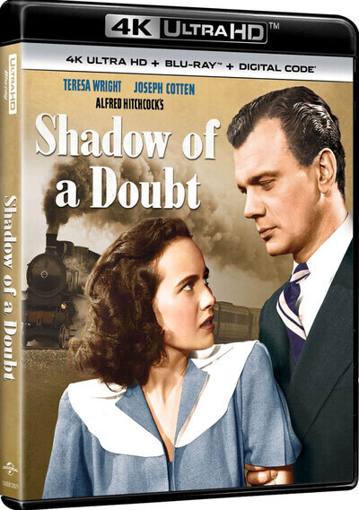 Тень сомнения / Shadow of a Doubt (1942) UHD BDRip [H.265/2160p] [4K, HDR, 10-bit]