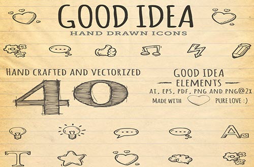 Иконки - Good Stuff Non Nonsense - Good Idea [SVG, PNG, AI, EPS]