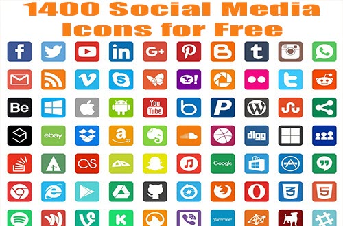 Иконки - GraphicsFuel - 1400 Social Media Icons for Free [CDR, EPS, PNG]