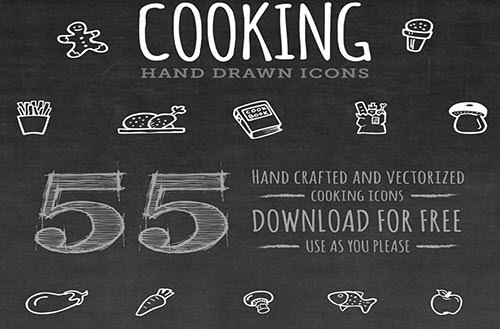 Иконки - Good Stuff Non Nonsense - Cooking icons [AI, EPS]