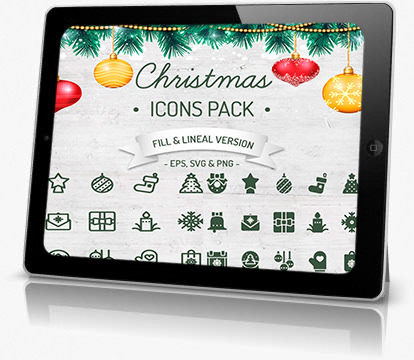 Иконки - InstantShift - Christmas Icon Pack [EPS, PNG, SVG]