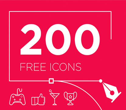 Иконки - Freebiesbug - Free set of 200 vector icons for Illustrator [AI]