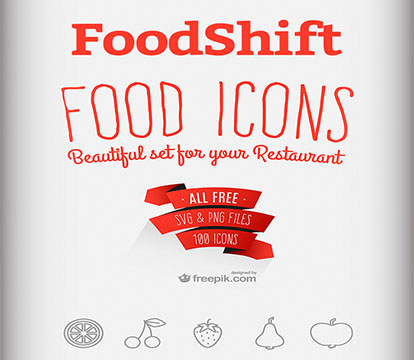 Иконки - InstantShift - FoodShift Icon Set: 100 Free Food & Drink Icons [AI, EPS, PNG, SVG]