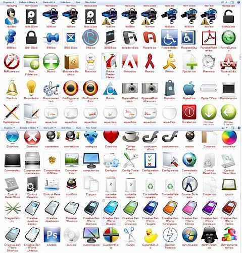 Иконки - Bonus Icons Pack for Dr. Folder [ICO, PNG]