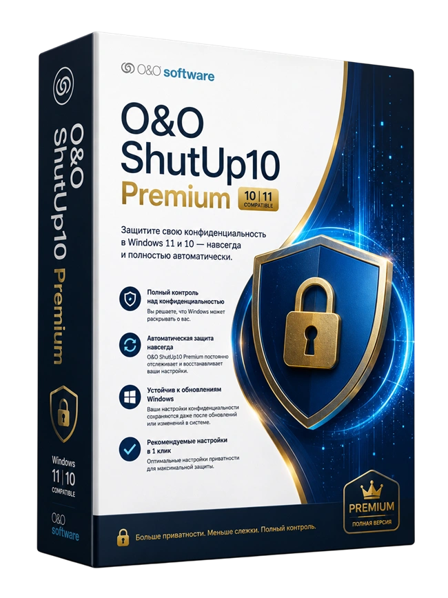 O&O ShutUp 10 Premium 3.0.1076 [Multi/Ru]