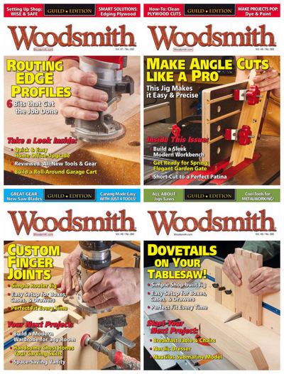 Подшивка журнала | Woodsmith №282-285 [4 выпуска] (декабрь 2025-июль 2026) [PDF] [EN]