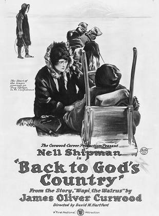 Возвращение в страну Бога / Back to Gods Country (1919) WEBRip [H.264/1080p]