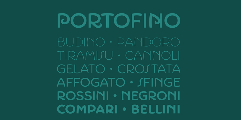 Шрифты - Tipofili - Portofino [OTF, TTF, WOFF, WOFF2]