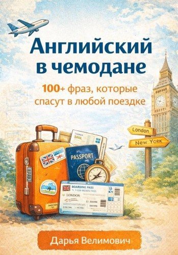 Д.А. Велимович | Английский в чемодане. 100+ фраз, которые спасут в любой поездке (2026) [PDF] [RU, EN]