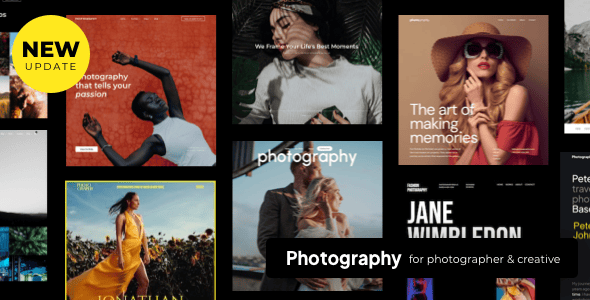 Шаблоны сайта - ThemeForest - Photography WordPress - 13304399 [PHP, CSS, JS]