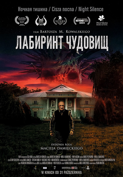 Лабиринт чудовищ / Ночная тишина / Cisza nocna / Night Silence (2024) WEBRip [H.264/1080p] [DVO]