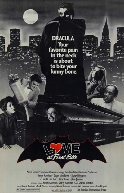 Любовь с первого укуса / Love at First Bite (1979) BDRip [H.264/720p] [AVO]