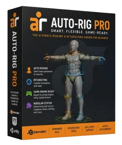 Плагины - Superhive - Auto-Rig Pro (Full) v3.78.28 + AI v1.20 [BLEND]