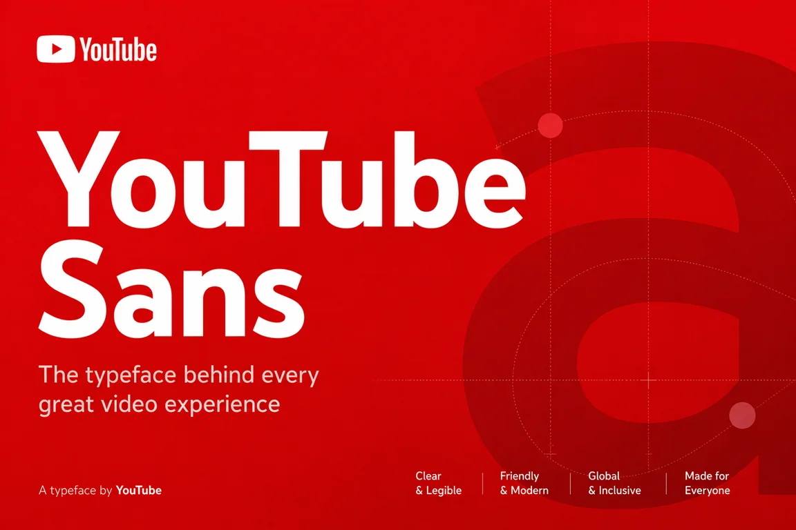 Шрифты - Sharp Type - YouTube Display [TTF, WOFF, WOFF2]