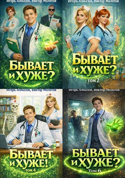 Виктор Молотов, Игорь Алмазов | Бывает и хуже? (Том 1-6) (2026) [MP3, Константин Загацкий]