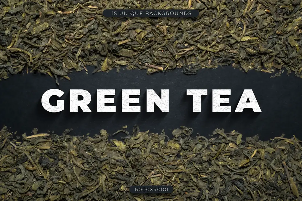Фоны - Envato - Green Tea Textures - CXQU9ZS [JPG]