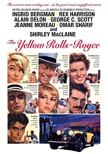 Желтый роллс-ройс / The Yellow Rolls-Royce (1964) WEBRip [H.264/1080p] [MVO]