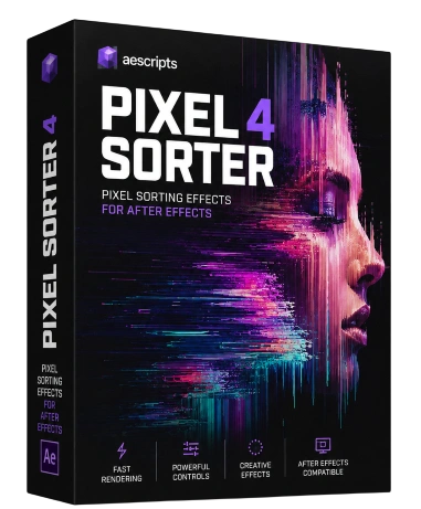 Плагины - Aescripts - Pixel Sorter 4 [AEX, OFX, PKG]
