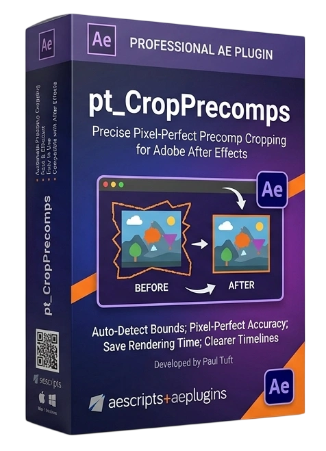 Плагины - Aescripts - pt_CropPrecomps [JSX]