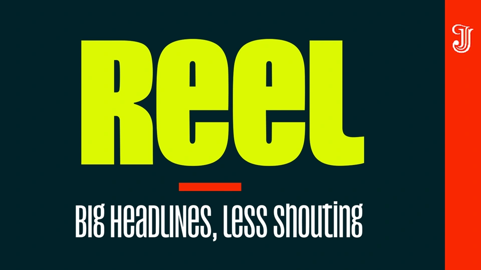 Шрифты - JamieClarkType - Reel [OTF, TTF, WOFF, WOFF2]