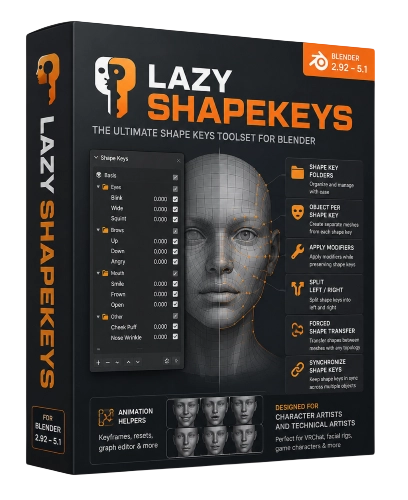 Дополнения - Superhive - Lazy Shapekeys [ZIP]