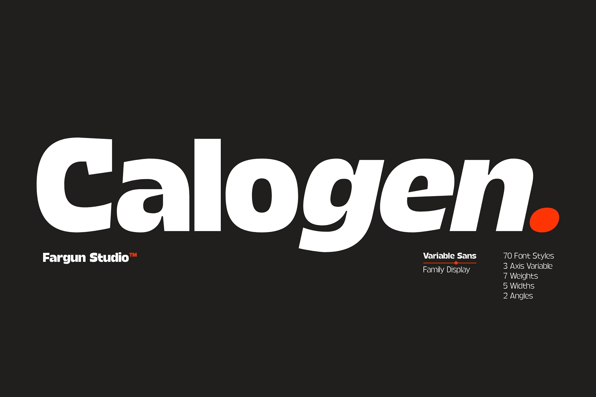 Шрифты - MyFonts - Calogen [OTF, TTF]