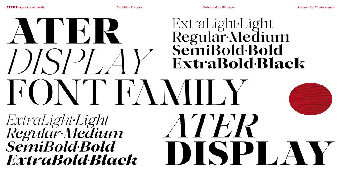 Шрифты - MyFonts - Ater Display [OTF, TTF, WOFF, WOFF2]