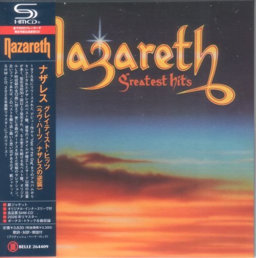 Nazareth - Greatest Hits (1975) Japanese Edition, SHM-CD, Reissue, Remastered, 2026, Belle Antique [FLAC|Lossless|image + .cue] <Hard Rock>