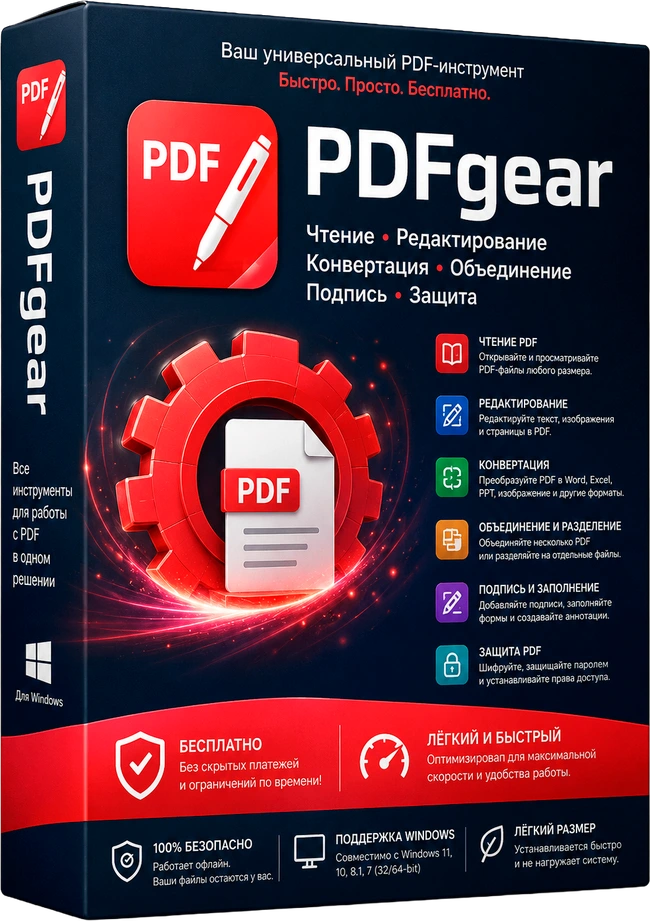 PDFgear 2.1.18 [Multi/Ru]