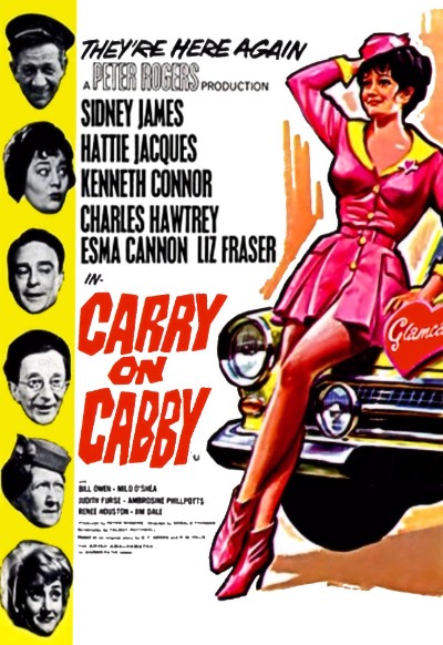Так держать, таксист! / Carry On Cabby (1963) BDRip [H.264] [VO]