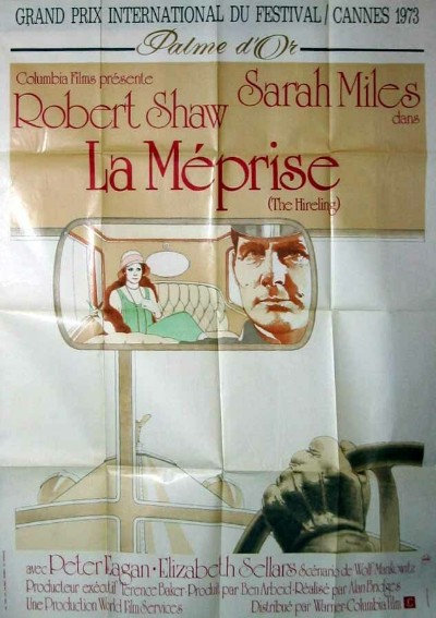 Наёмный работник / The Hireling / Botschaft für Lady Franklin (1973) BDRip [H.264] [EN / RU Sub]